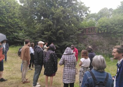 L’occupation des jardins Joyeux